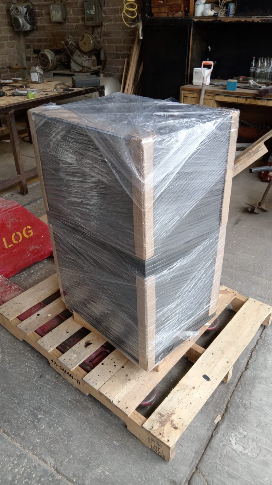Pedestal de galería terminado